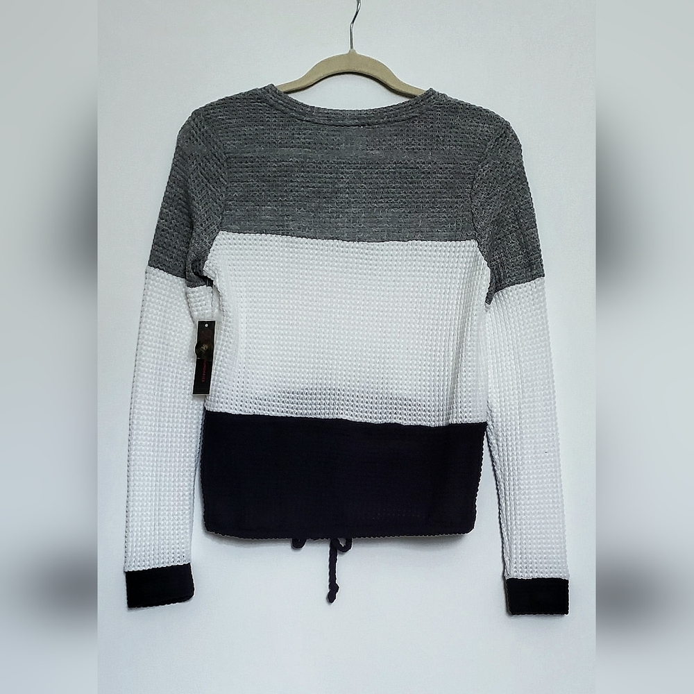 No Boundaries Color Block Sweater - Picture 2 of 4